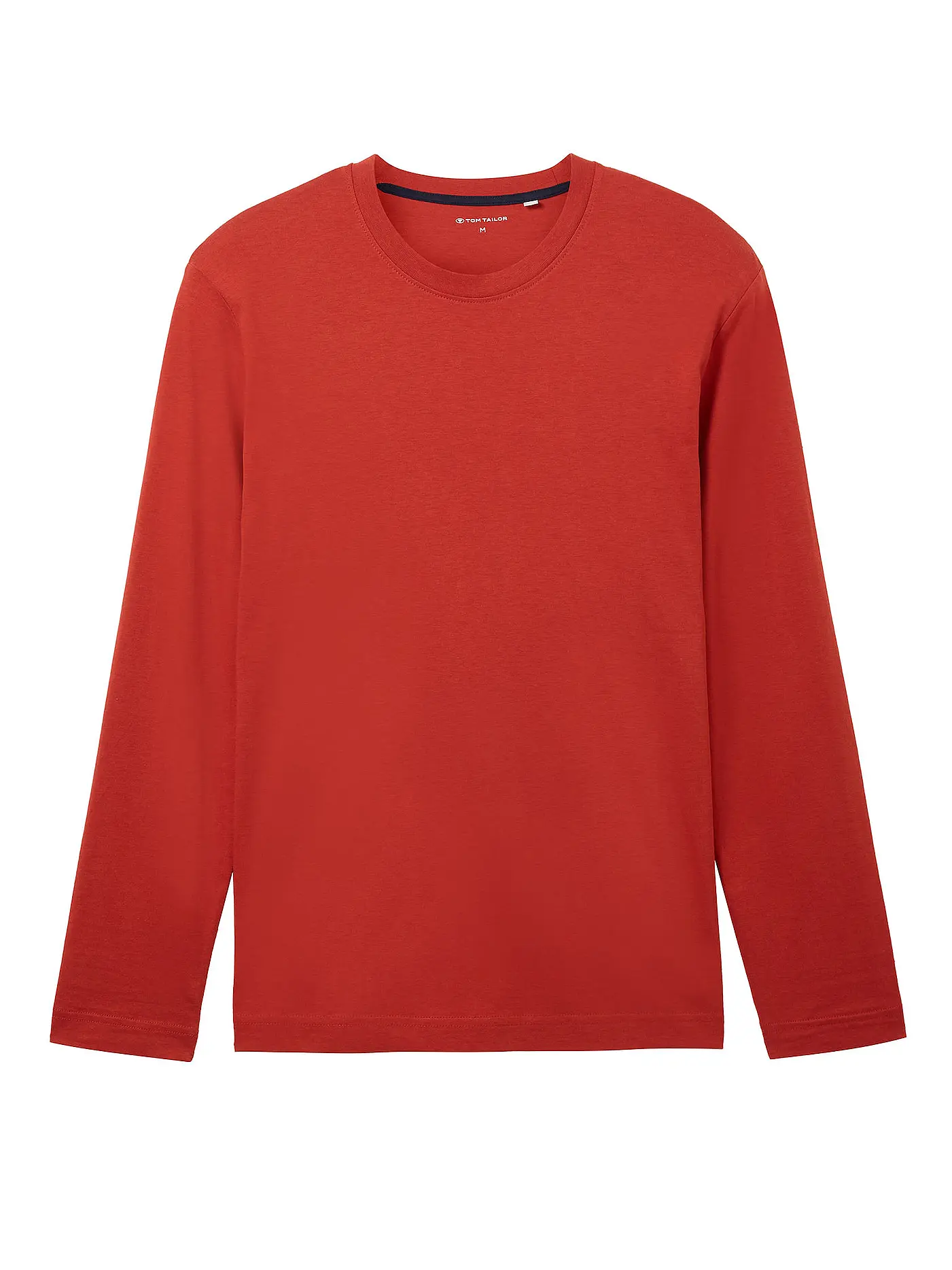 TOM TAILOR | Langarmshirt | rot